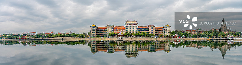 福建厦门的集美学村图片素材