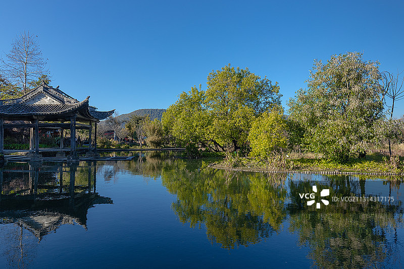 宁静的和顺古镇图片素材