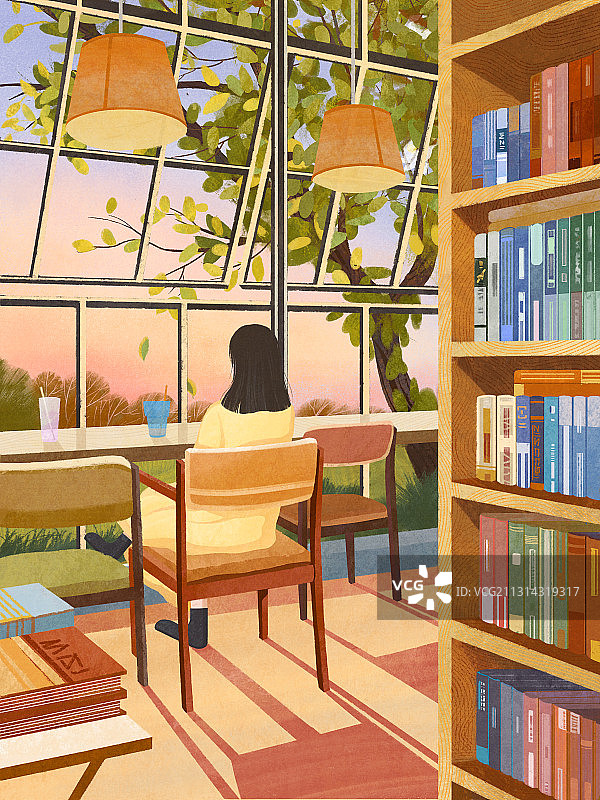 《一个人的生活》之看日落图片素材