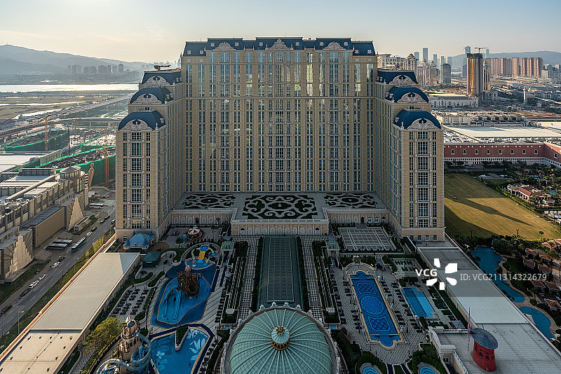 澳门城市风光,巴黎人图片素材