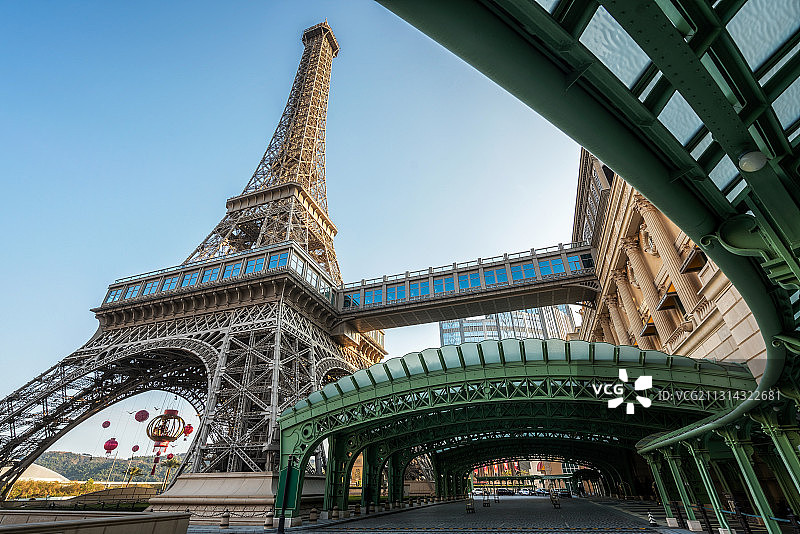 澳门城市风光,巴黎人图片素材