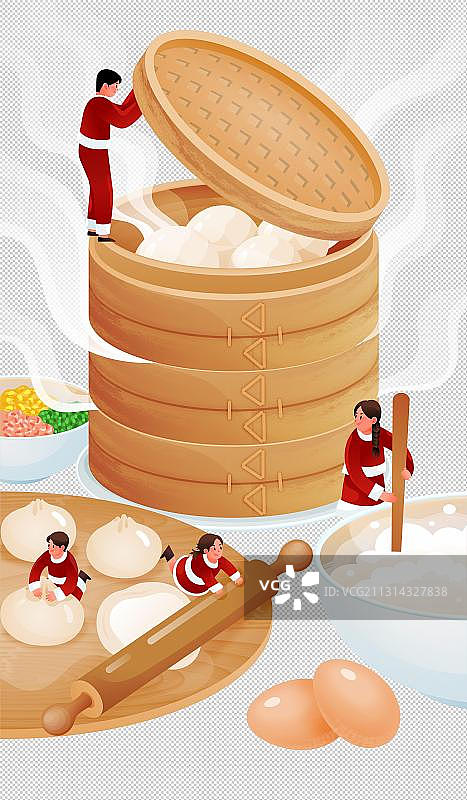 腊月二十九-把面发图片素材