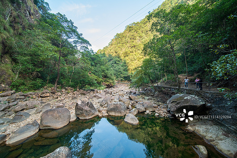 浙江省温州市文成县龙麒源景区-畲族民俗风情图片素材