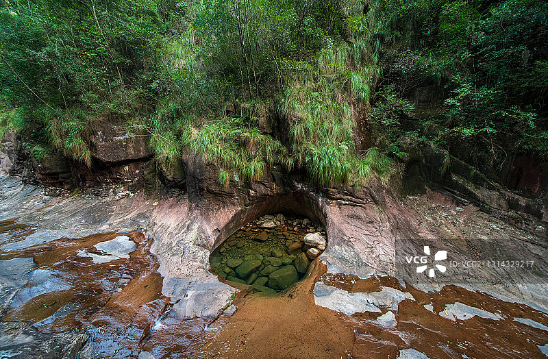 浙江省温州市文成县龙麒源景区-畲族民俗风情图片素材