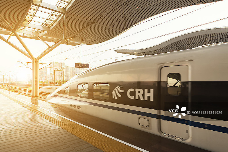 和谐号动车组图片素材