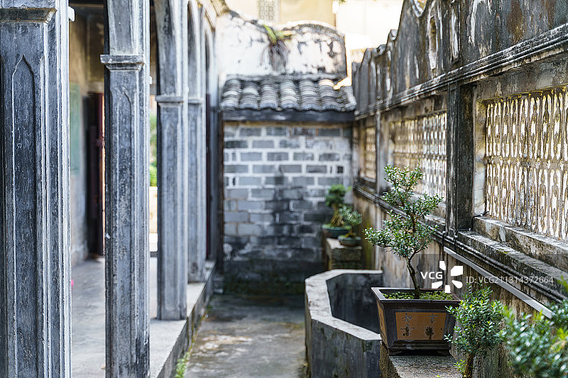 广东梅州百侯古镇企南轩聚奎楼图片素材