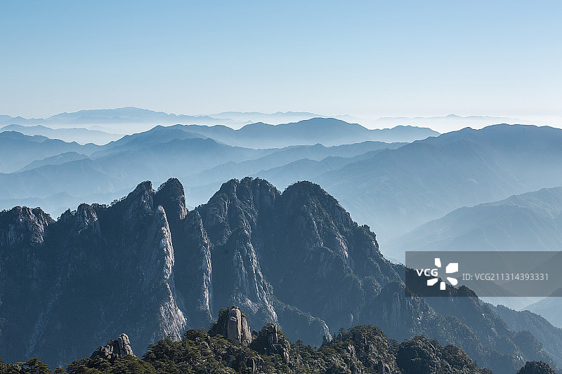 黄山风光图片素材