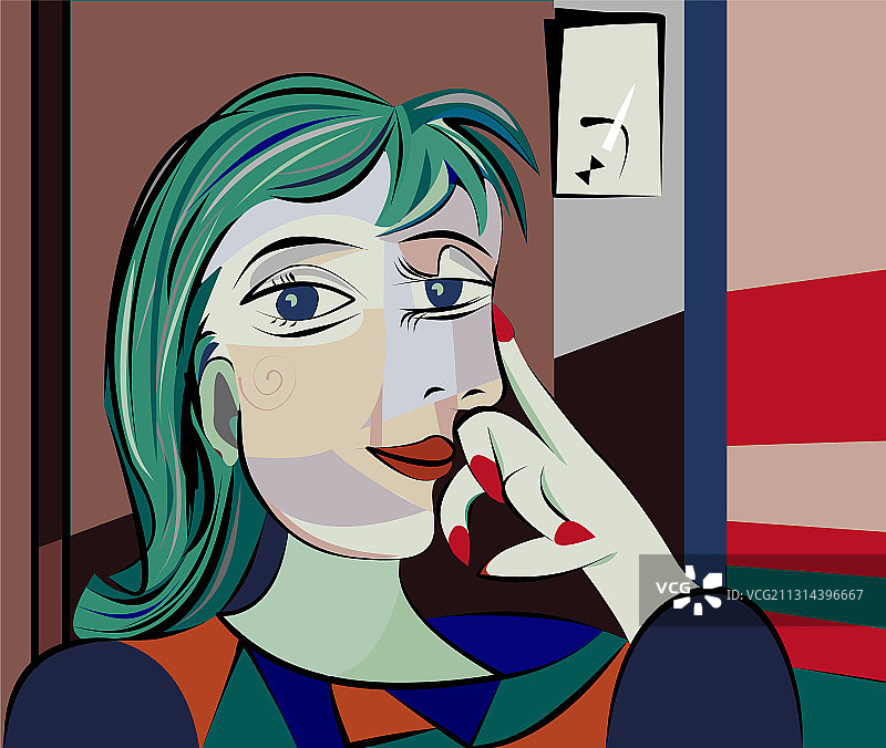 女人打电话图片素材