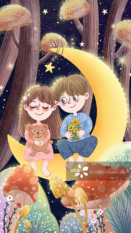 晚安好梦图片素材