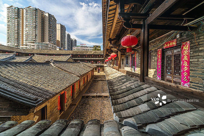 广东省梅州市大埔县泰安楼图片素材