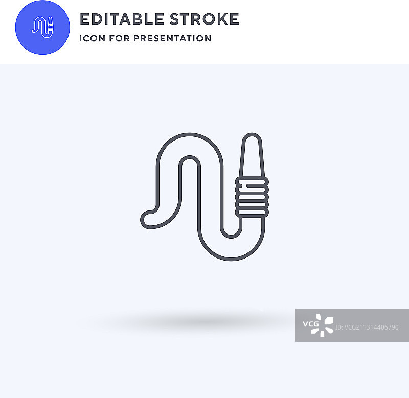 蠕虫图标填充图片素材