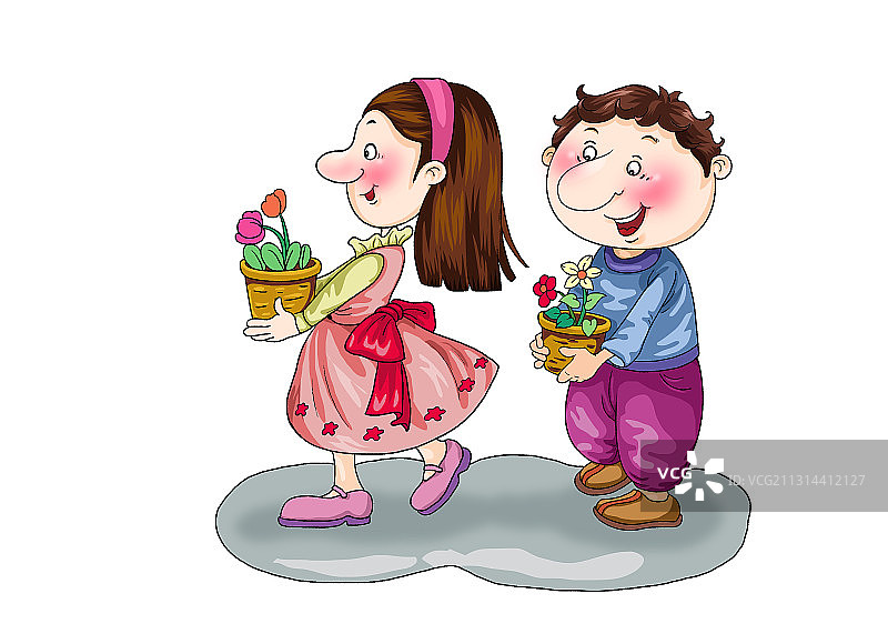 儿童插画图片素材