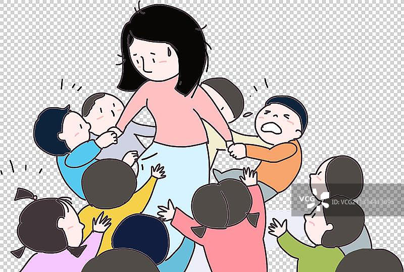 幼儿园教师元素图片素材