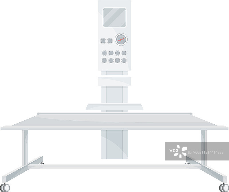 带显示屏的诊断医疗设备图片素材