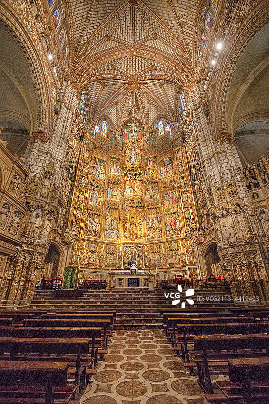 西班牙托雷多大教堂图片素材