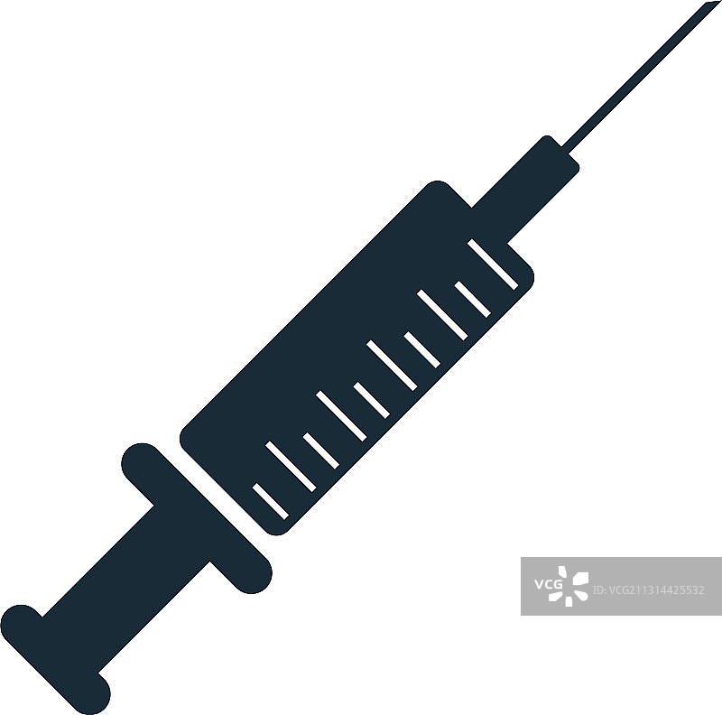 注射注射器医疗图标Logo模版图片素材