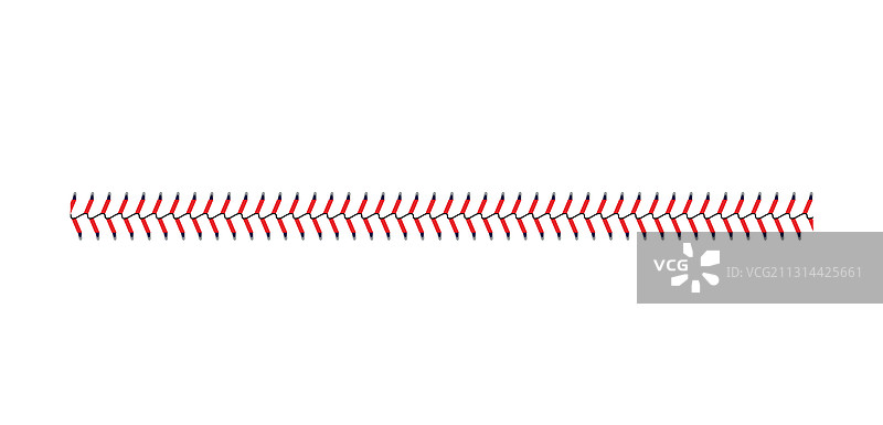 棒球和垒球花边缝线图片素材