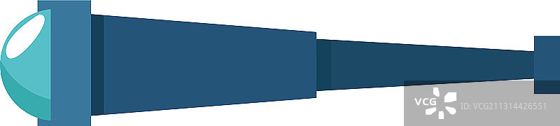 望远镜光学工具独立图标图片素材