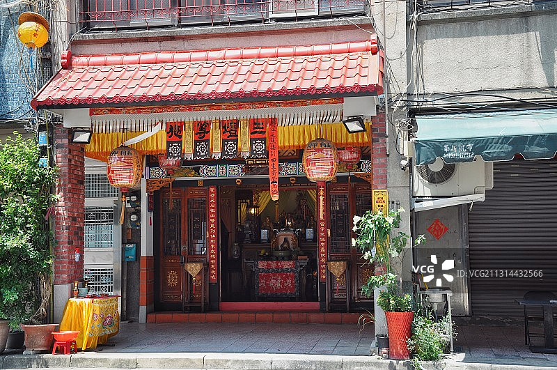 台北艋岬天后宫图片素材