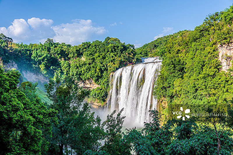 中国贵州安顺黄果树瀑布图片素材