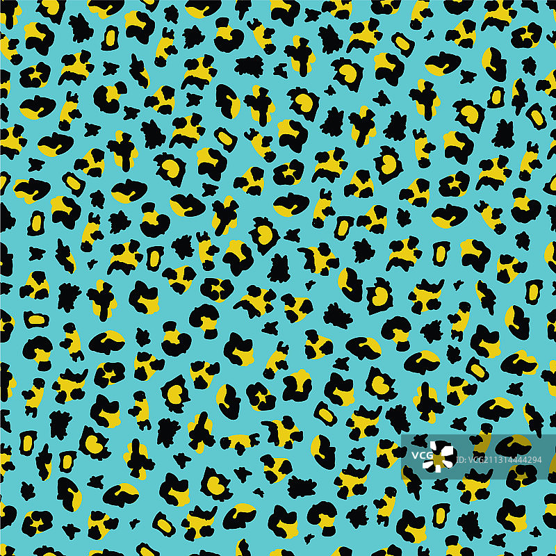 异域猎豹或猎豹斑点印花无缝图案图片素材