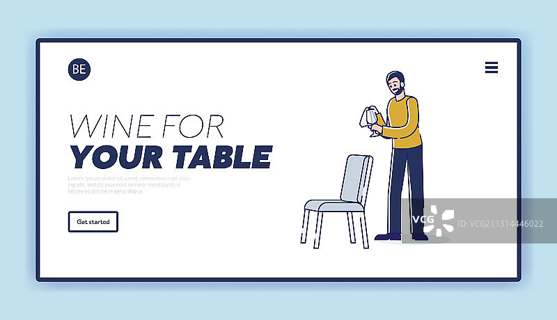 餐桌上的葡萄酒杯图片素材