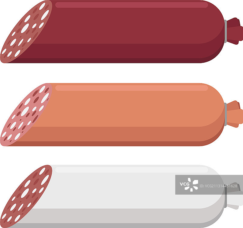 熏香肠肉类主题图片素材