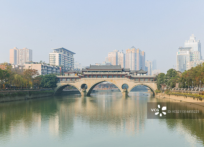 成都安顺廊桥图片素材