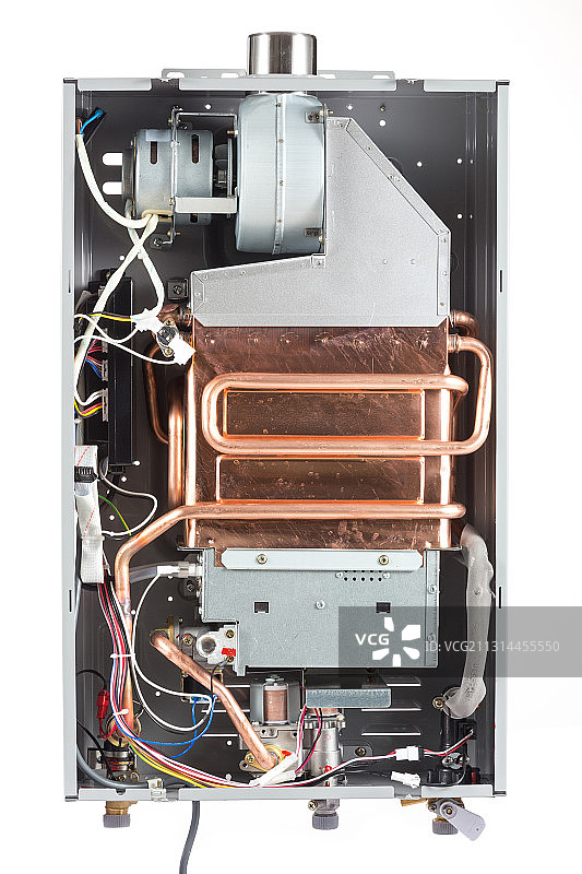 燃气热水器内部图片素材