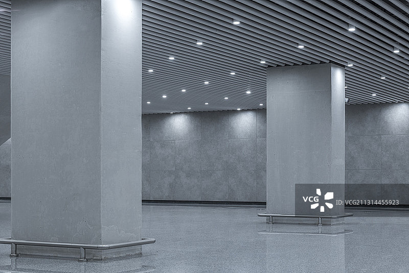 灰色水泥花岗岩室内空间汽车背景图片素材