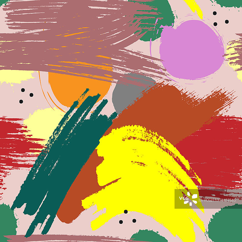 水彩无缝笔触图案图片素材