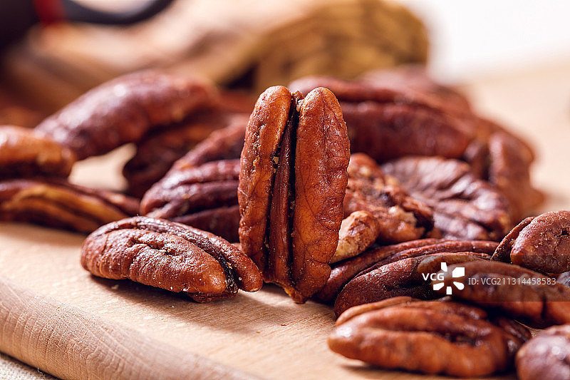 碧根果果仁图片素材