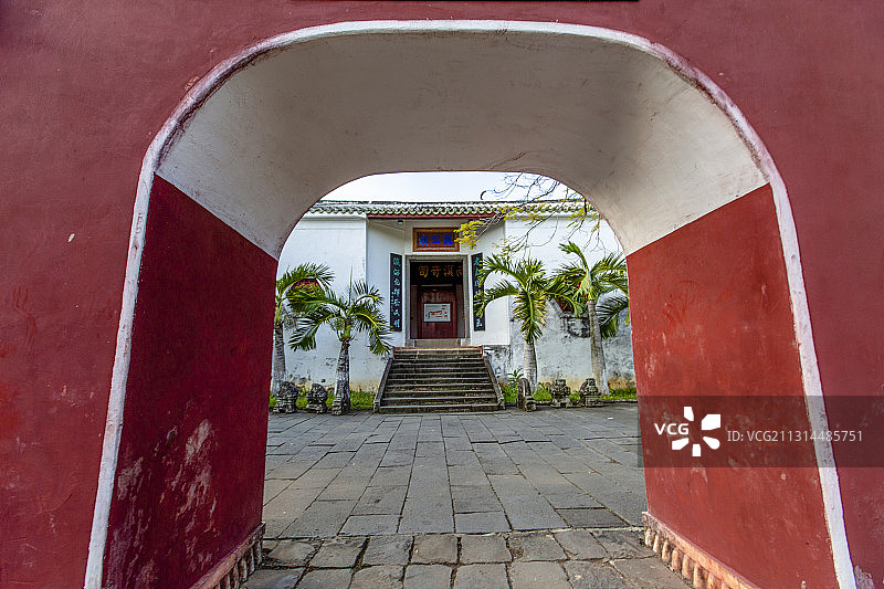 海南省海口市五公祠苏公祠图片素材