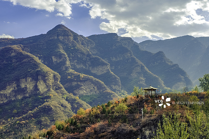 坡峰岭图片素材