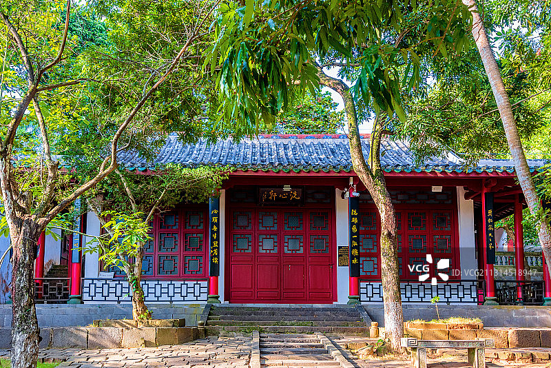 中国海南省海口市五公祠公园图片素材