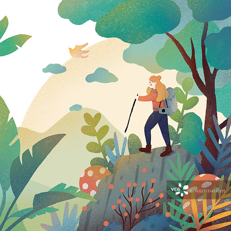 登山图片素材