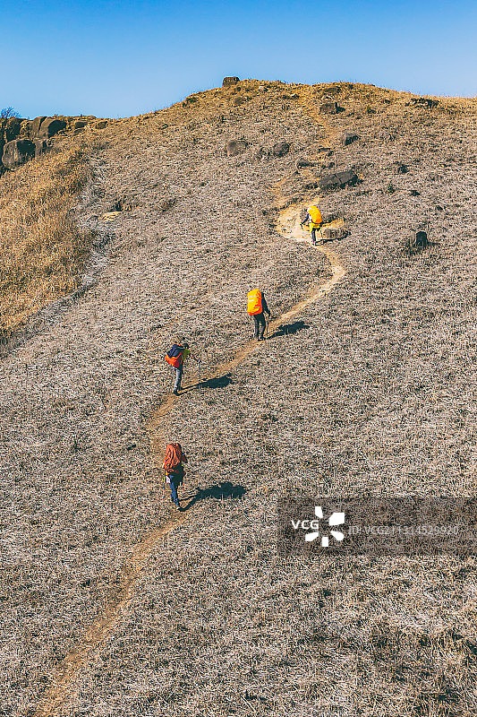 徒步九嶷山图片素材