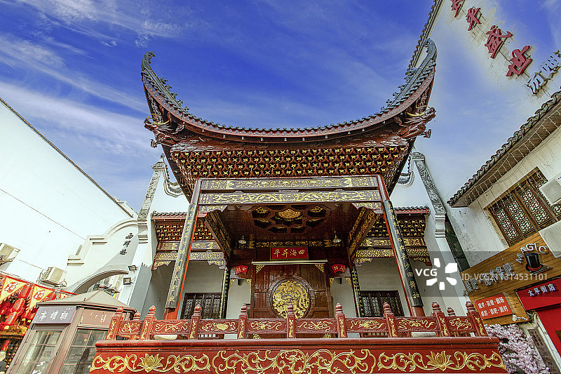 湖南省长沙市太平老街风光图片素材