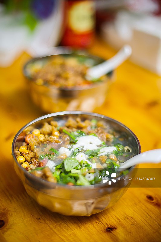 乐山小吃 钵钵鸡 翘脚牛肉 豆腐脑图片素材