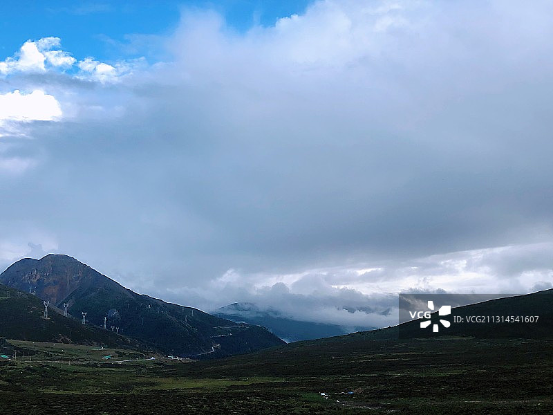 远山特写图片素材