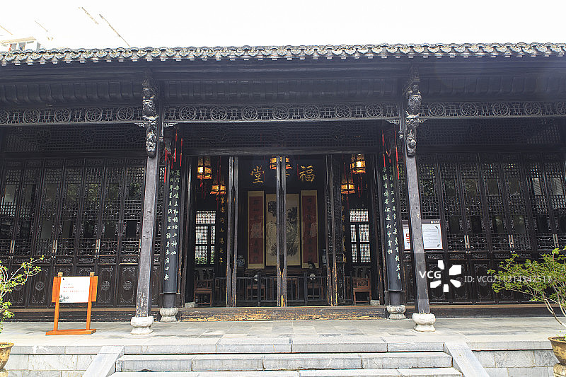 安徽合肥李鸿章故居福寿堂图片素材