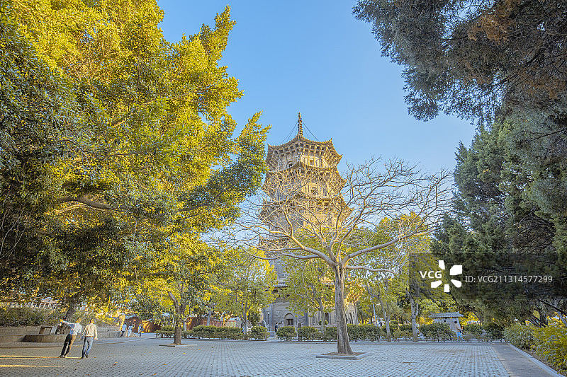 泉州西街开元寺东塔图片素材