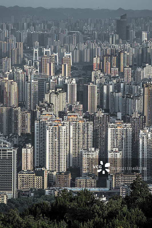 立体山城图片素材