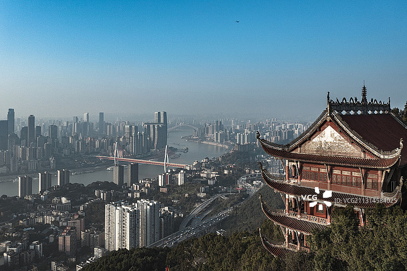 立体山城图片素材