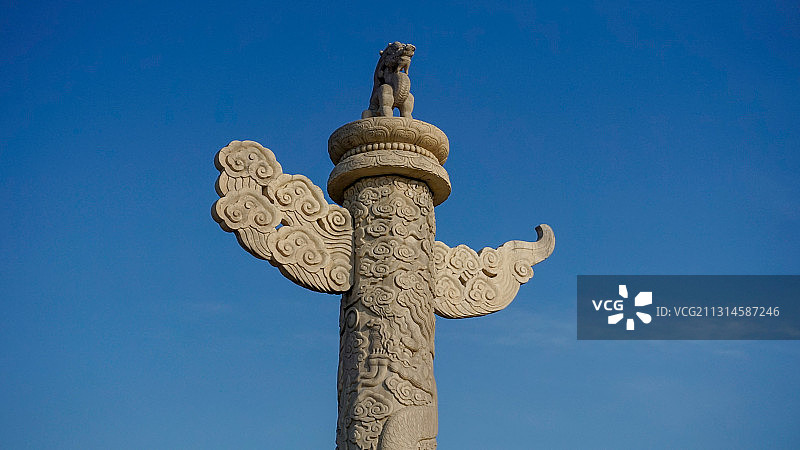 天安门华表图片素材