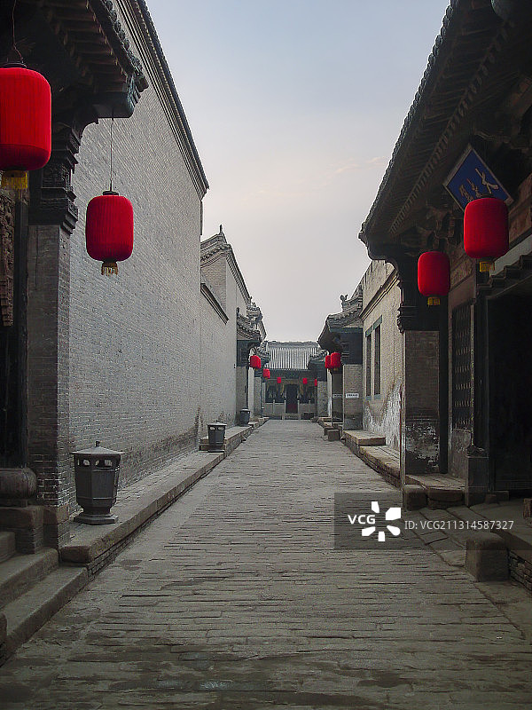 中国山西晋中祁县，乔家大院图片素材