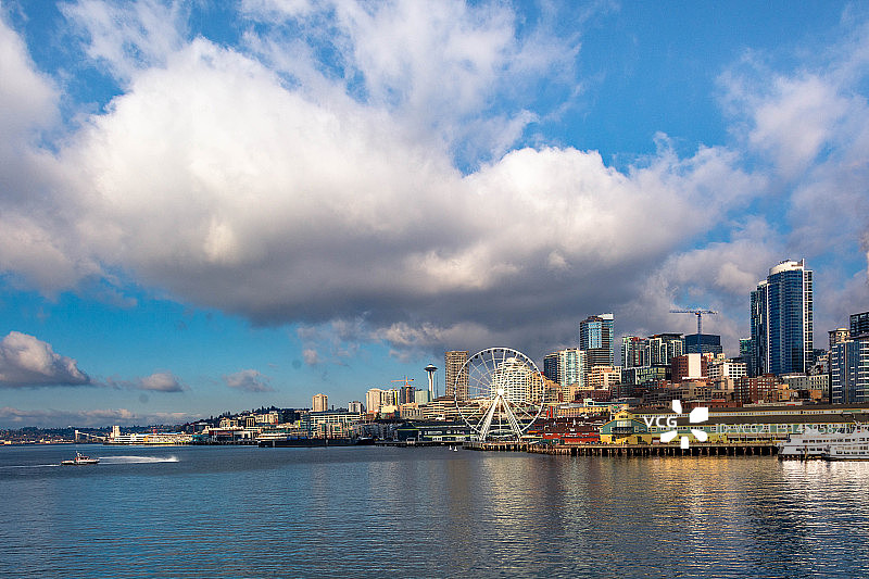 美国 西雅图 太空针图片素材