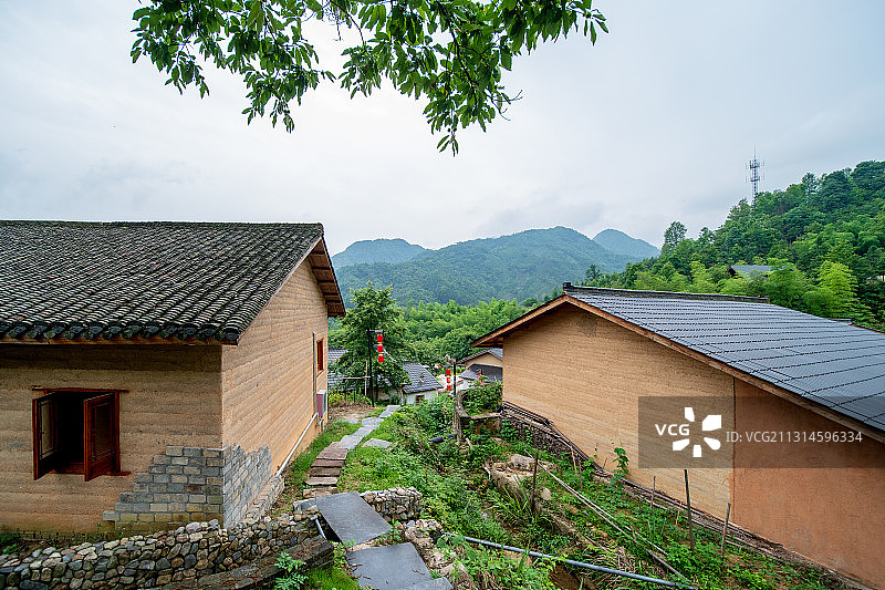 安徽省池州市石台县，中国原生态最美山乡，牯牛降仙寓山秋浦河图片素材
