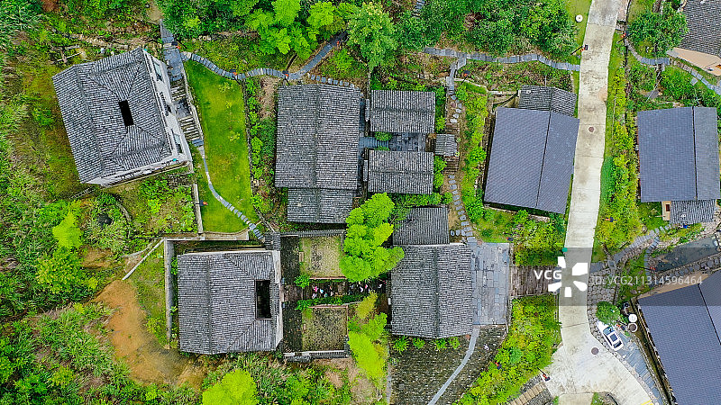 安徽省池州市石台县，中国原生态最美山乡，牯牛降仙寓山秋浦河图片素材