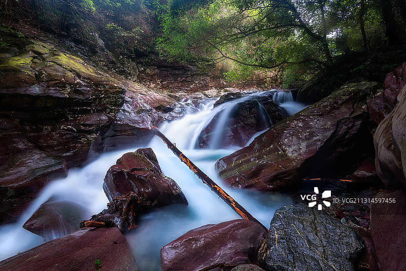 玉谷清泉图片素材